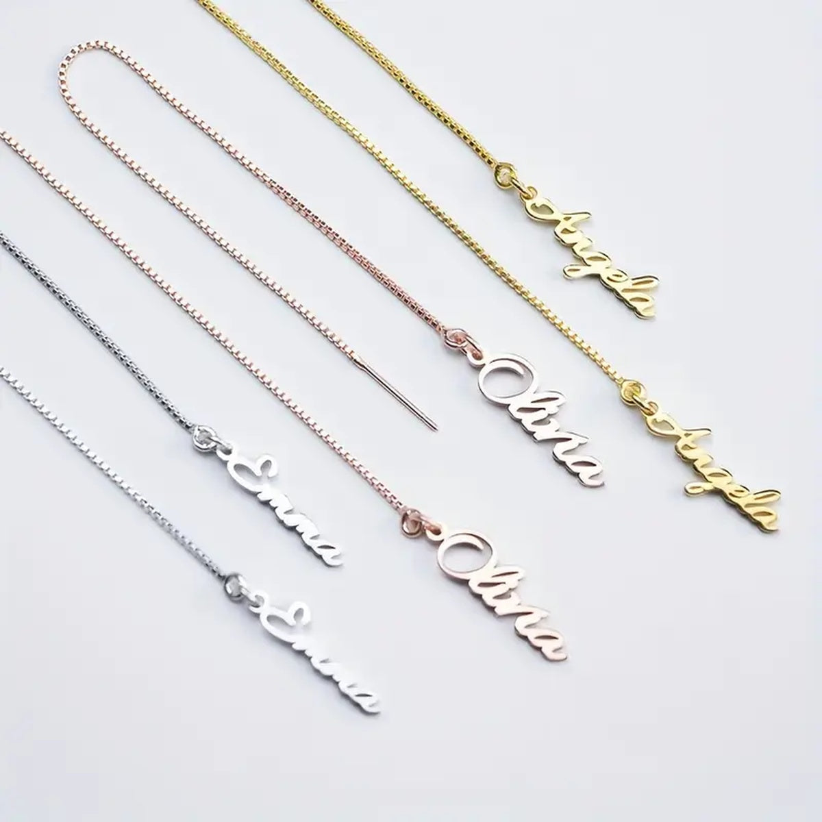 Brincos Corrente com Nome