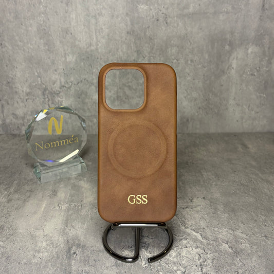 Capa iPhone Couro MagSafe