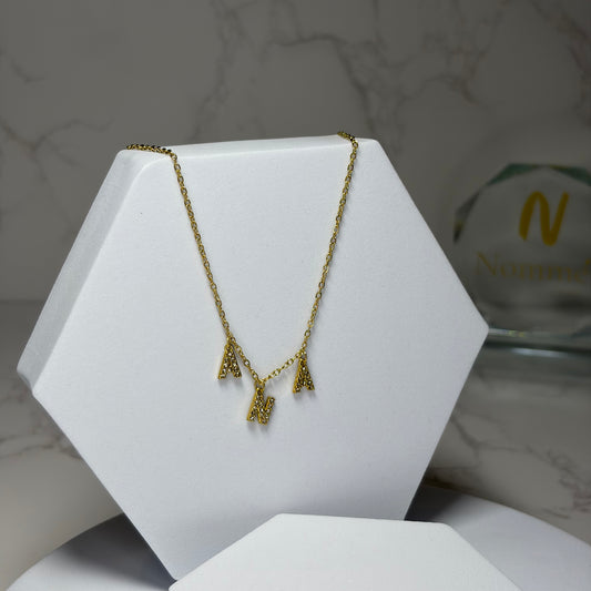 Colar com Nome e Brilhantes