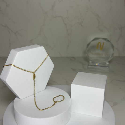 Pulseira e Anel com Letras