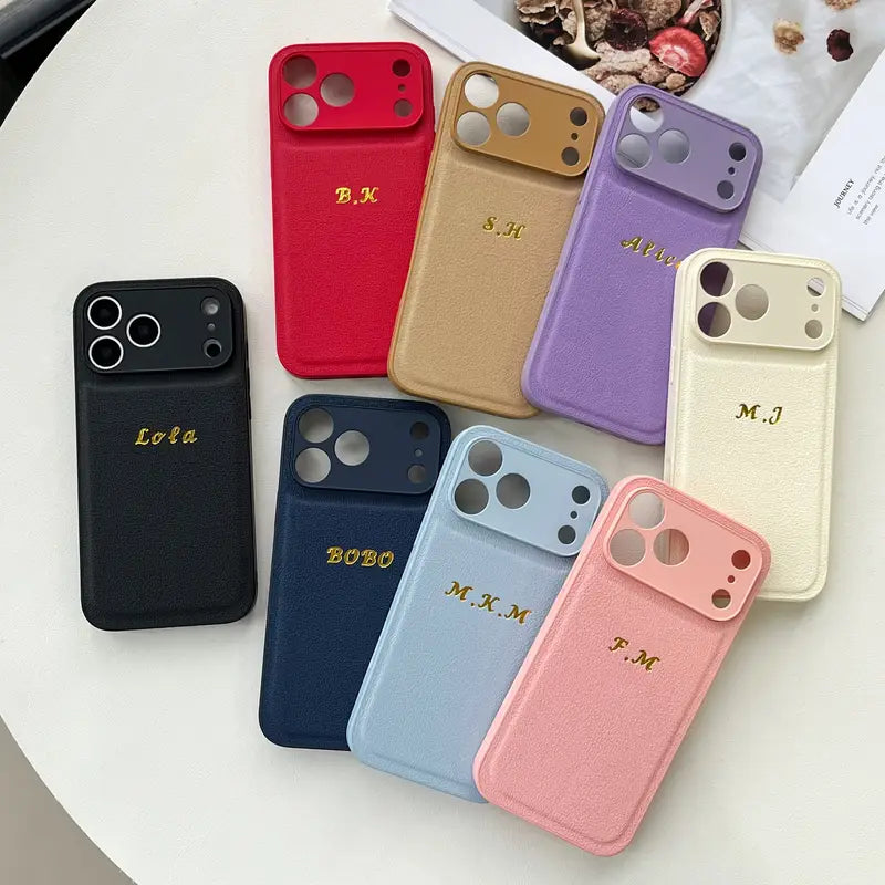 Capa iPhone com fonte manuscrita