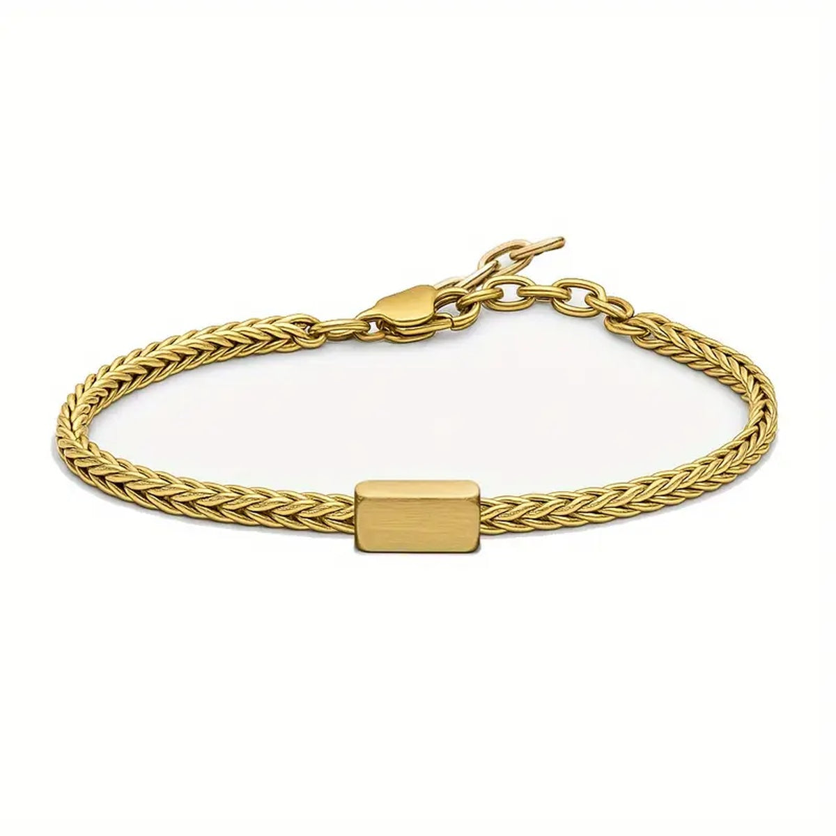 Pulseira Aço com Nome