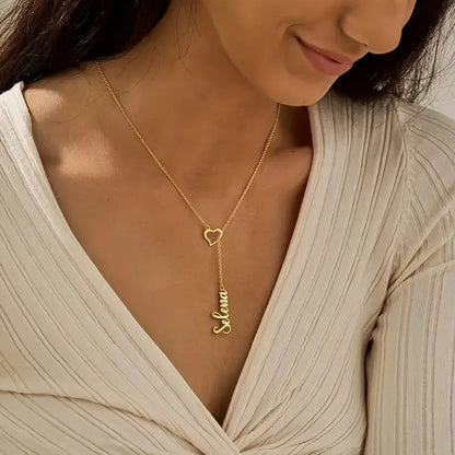 Colar Coração com Nome