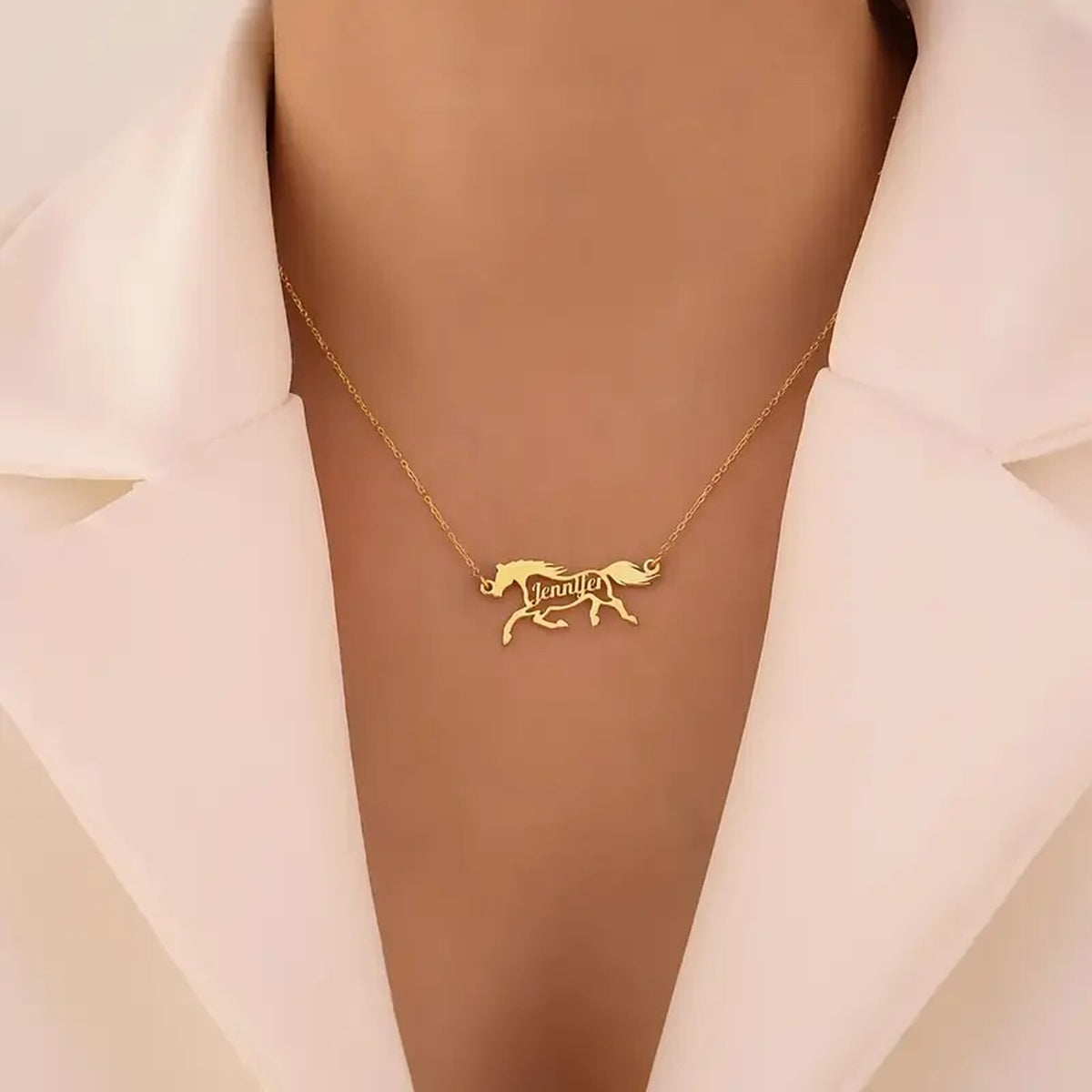 Colar Cavalo com Nome