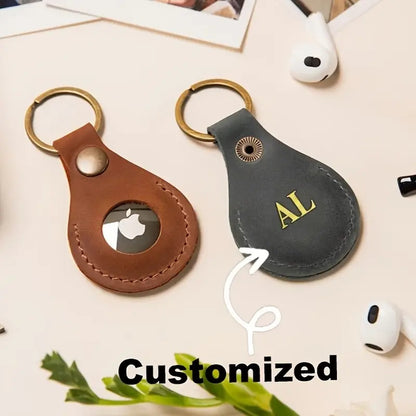Porta-Chaves AirTag Com Iniciais