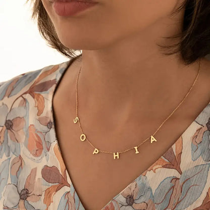 Colar Nome com Brilhantes