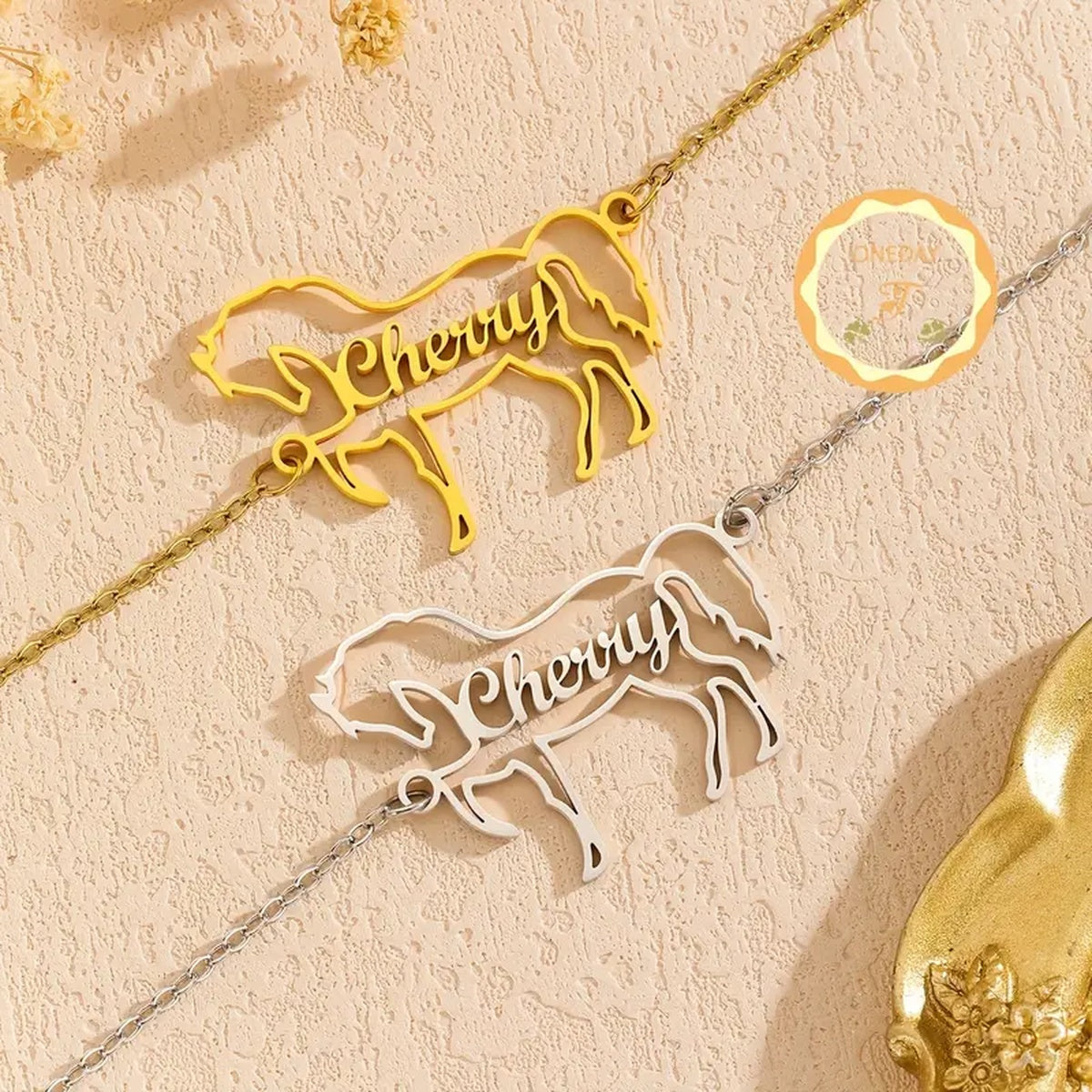 Pulseira Cavalo com Nome