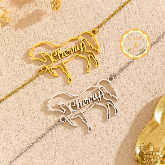 Pulseira Cavalo com Nome