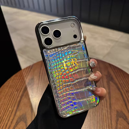 Capa iPhone Croco Holográfica
