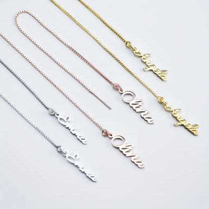 Brincos Corrente com Nome