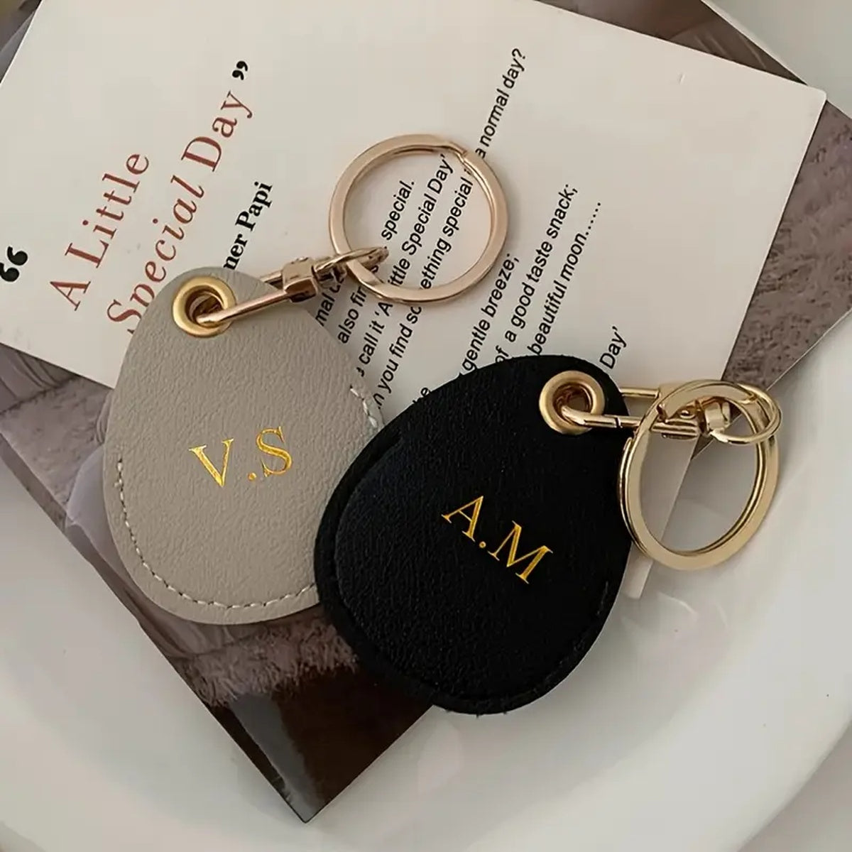 Porta-Chaves com Iniciais