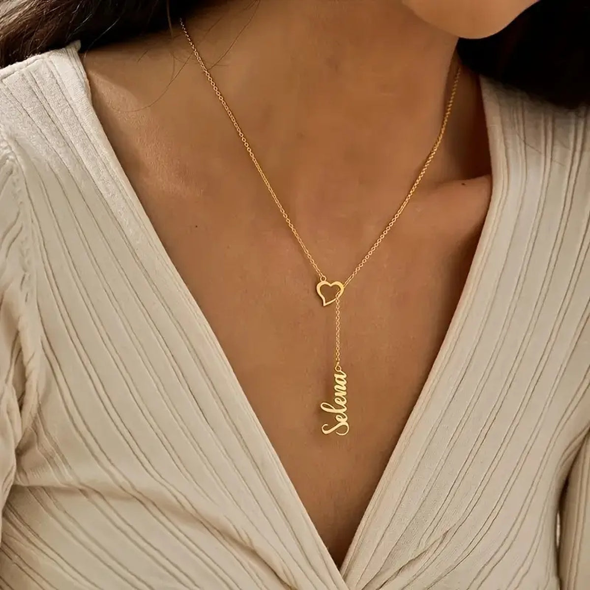 Colar Coração com Nome
