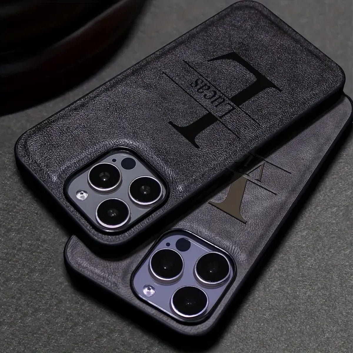 Capa iPhone Pele com Nome Gravado