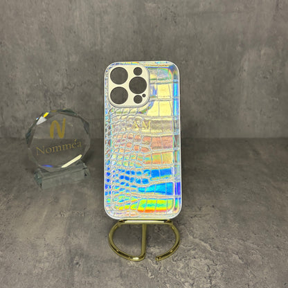 Capa iPhone Croco Holográfica