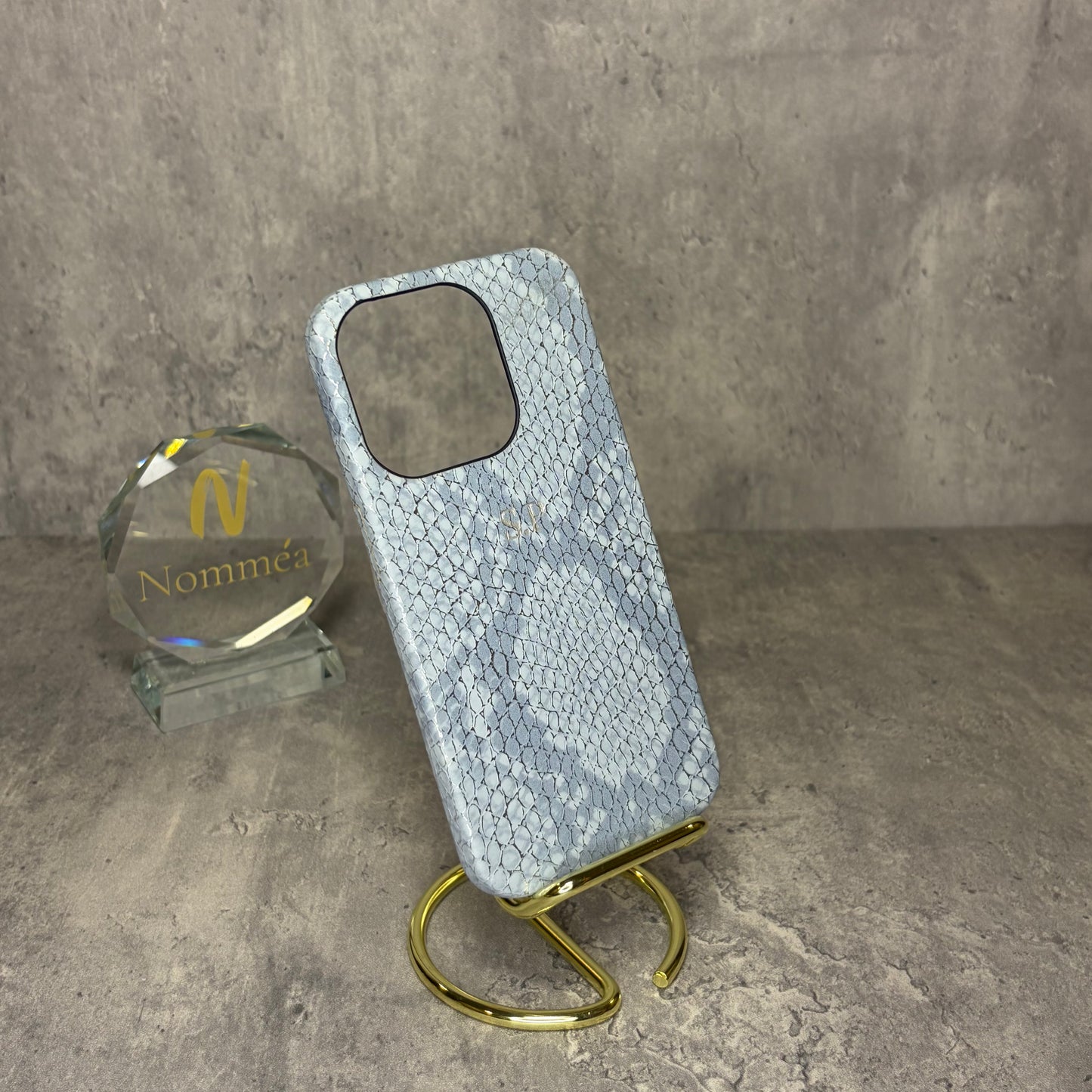 Capa iPhone Croco com Inicial