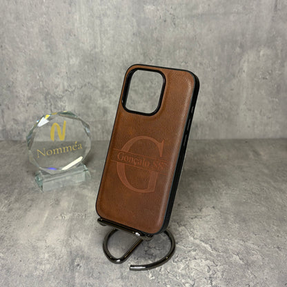 Capa iPhone Pele com Nome Gravado