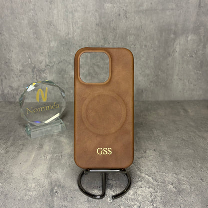 Capa iPhone Couro MagSafe