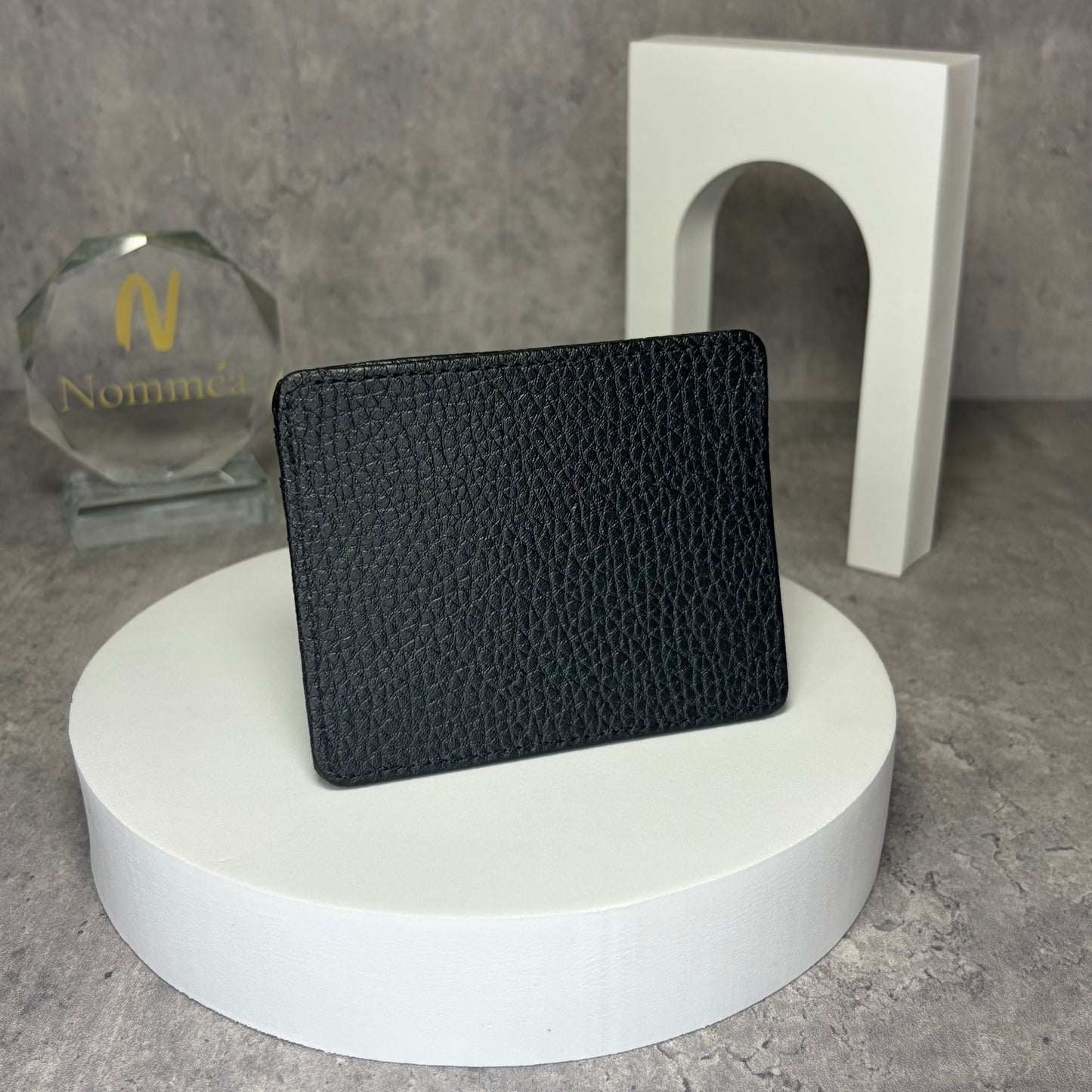 Carteira Cartões Croco com Iniciais