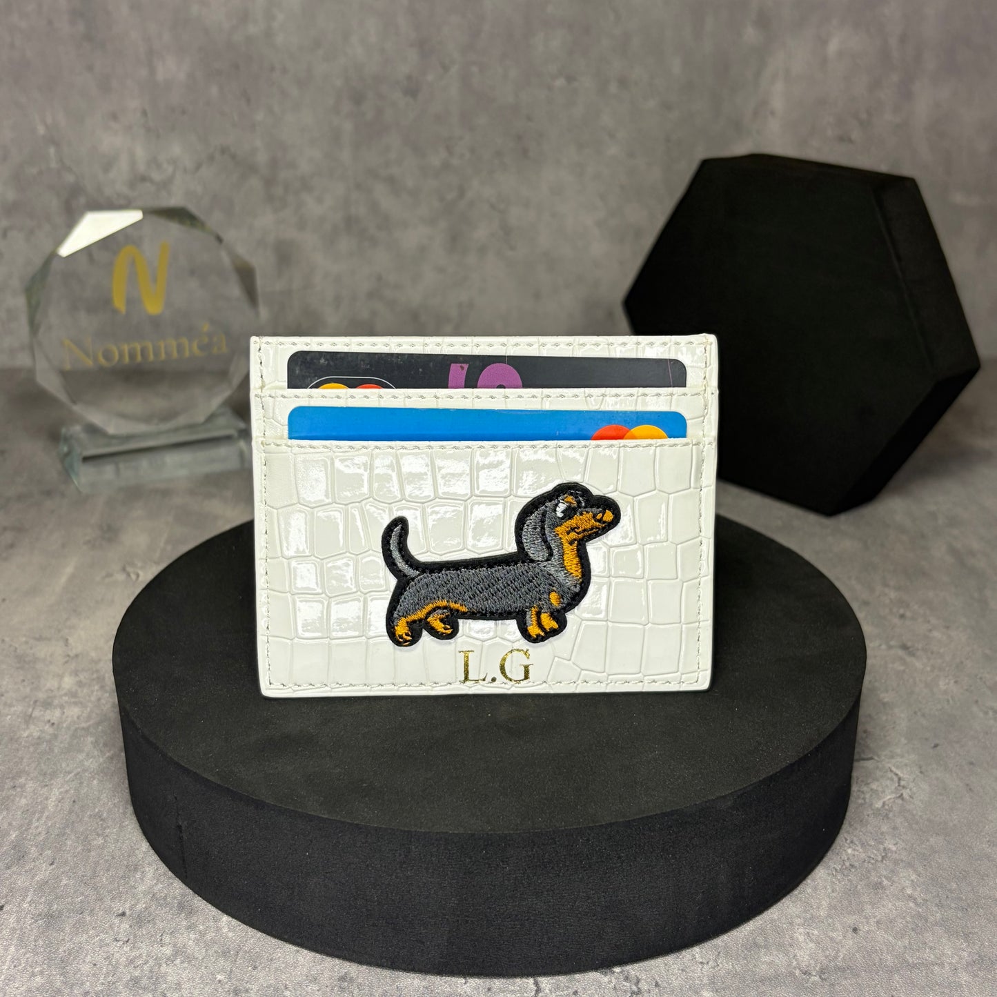 Carteira com Nome e Cão