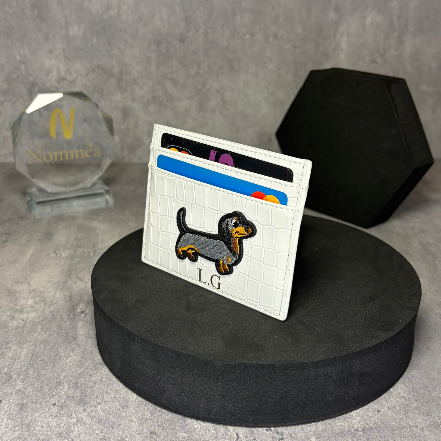 Carteira com Nome e Cão