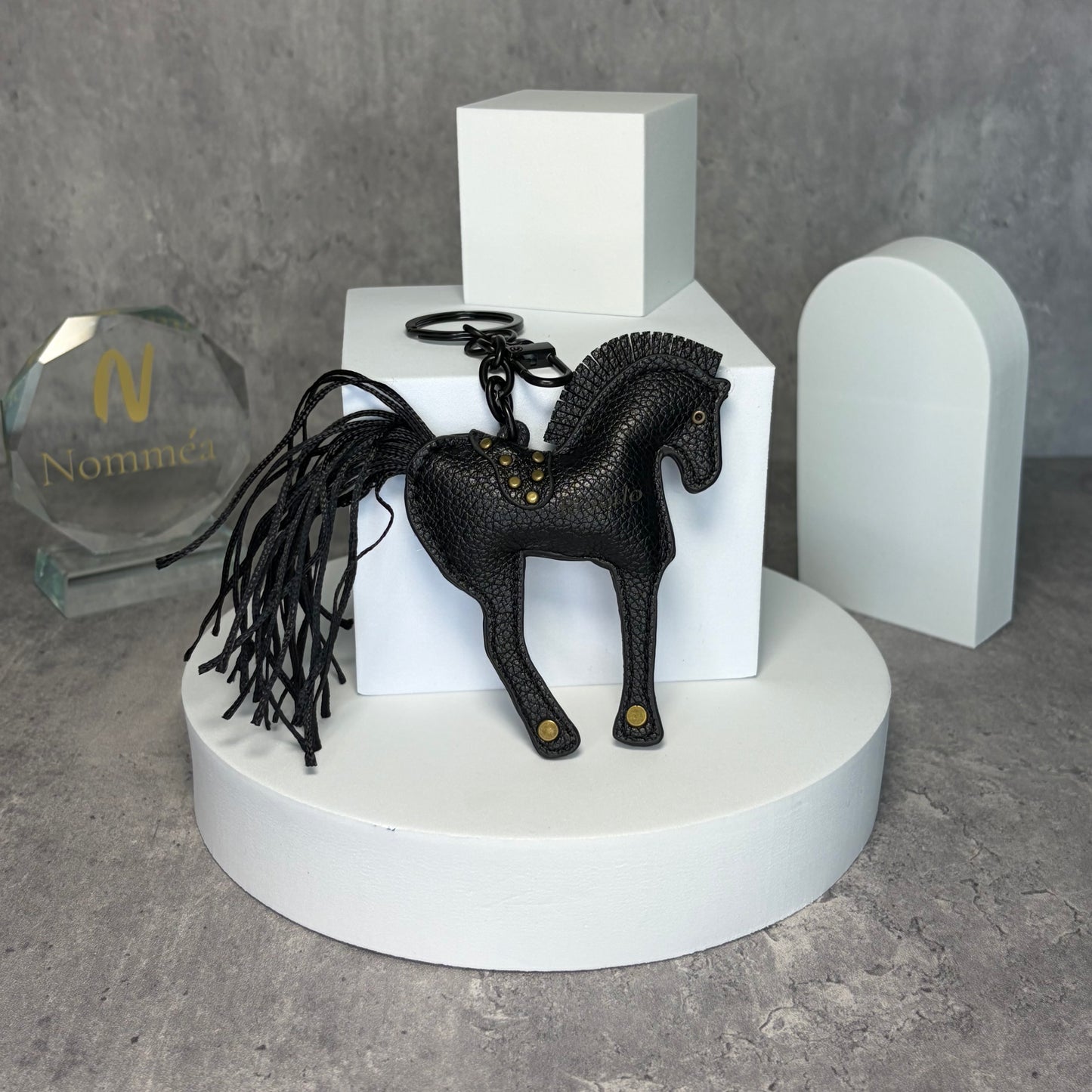 Porta-Chaves Cavalo com Nome