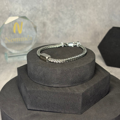 Pulseira Aço com Nome