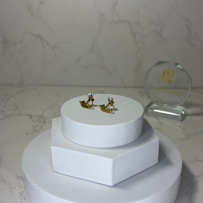 Brincos com Nome e Brilhante