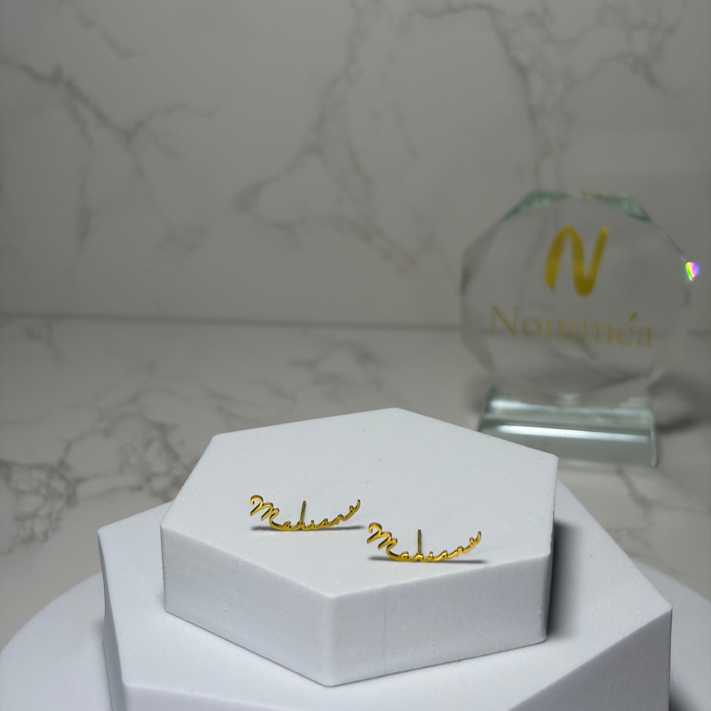 Brincos Manuscrito com Nome