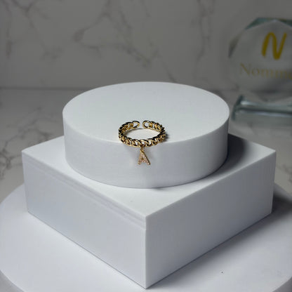 Anel Pendente com Brilhante