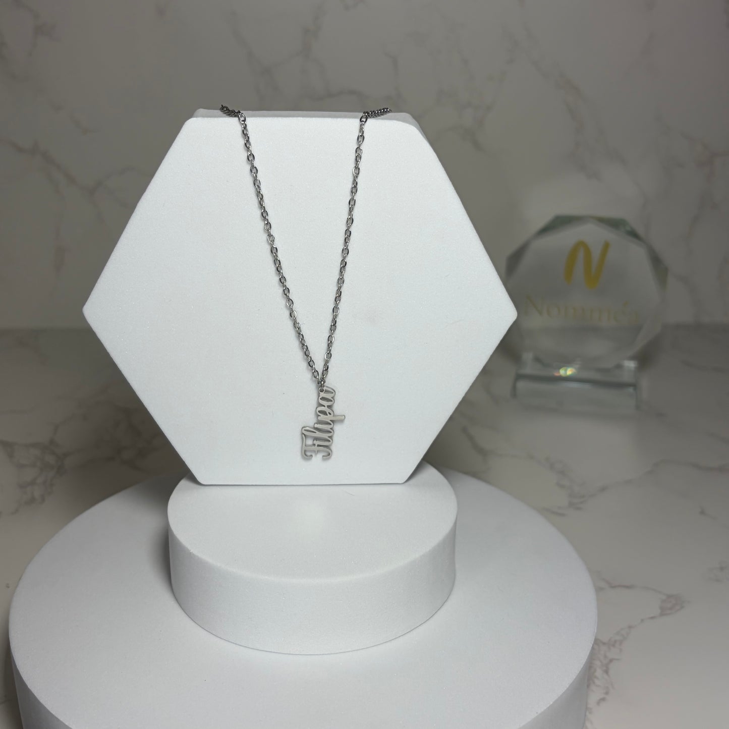 Colar Pendente Manuscrito com Nome