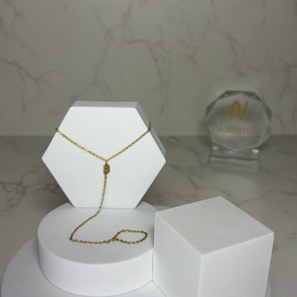 Pulseira e Anel com Letras