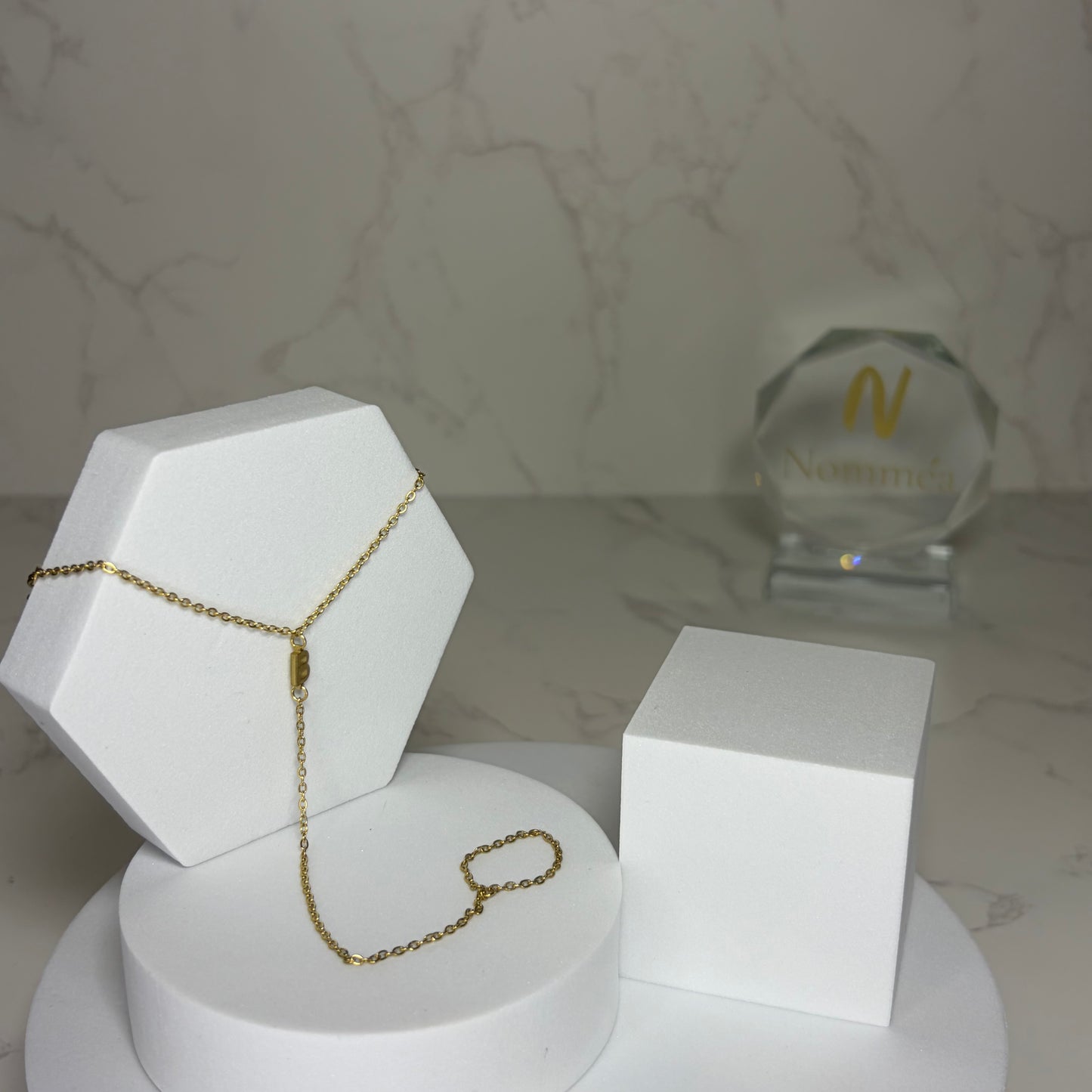 Pulseira e Anel com Letras