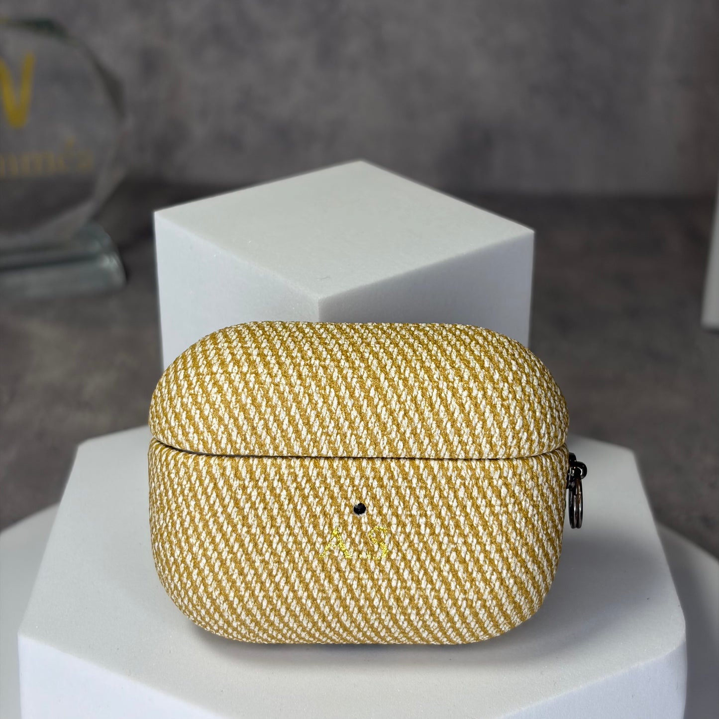 Capa AirPods Tecido às Riscas