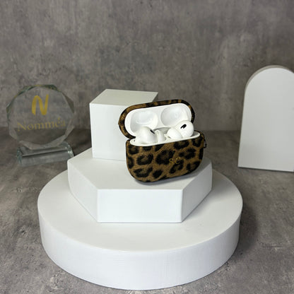 Capa AirPods Tigrada em Pelo