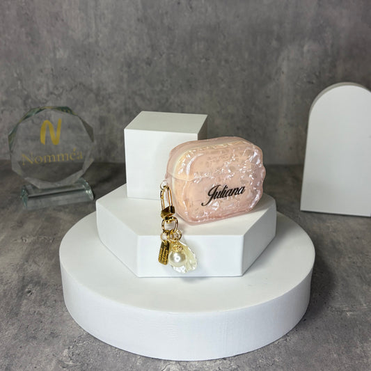Capa AirPods Pérola com Nome