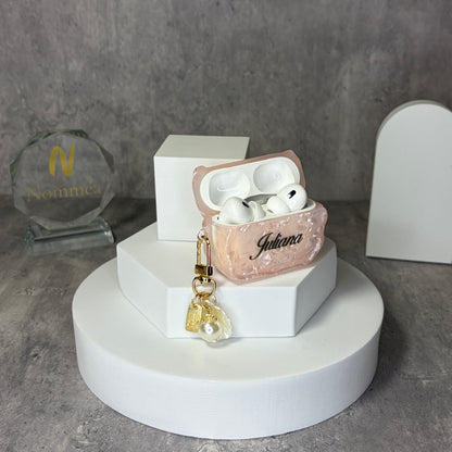 Capa AirPods Pérola com Nome