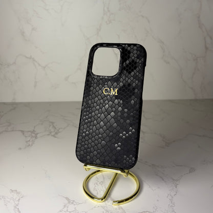 Capa iPhone Croco Brilhante