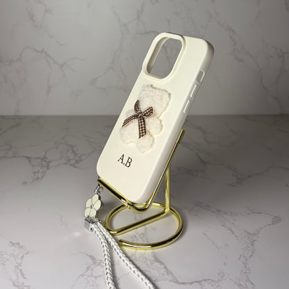 Capa iPhone Urso Peluche com nome