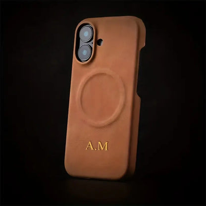 Capa iPhone Couro MagSafe