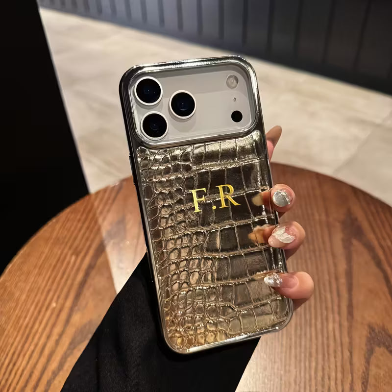 Capa iPhone Croco Holográfica