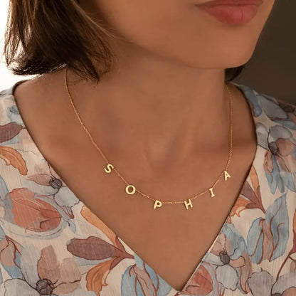 Colar Nome com Brilhantes