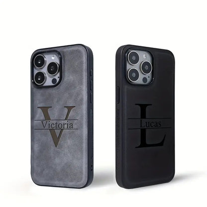 Capa iPhone Pele com Nome Gravado