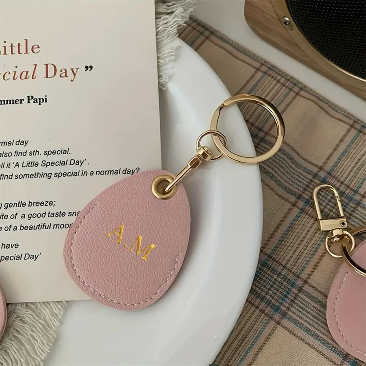 Porta-Chaves com Iniciais