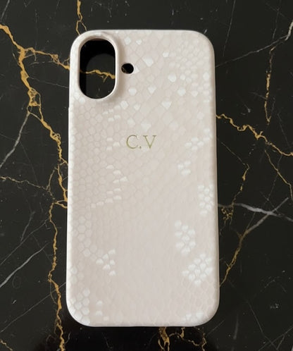 Capa iPhone Croco Brilhante